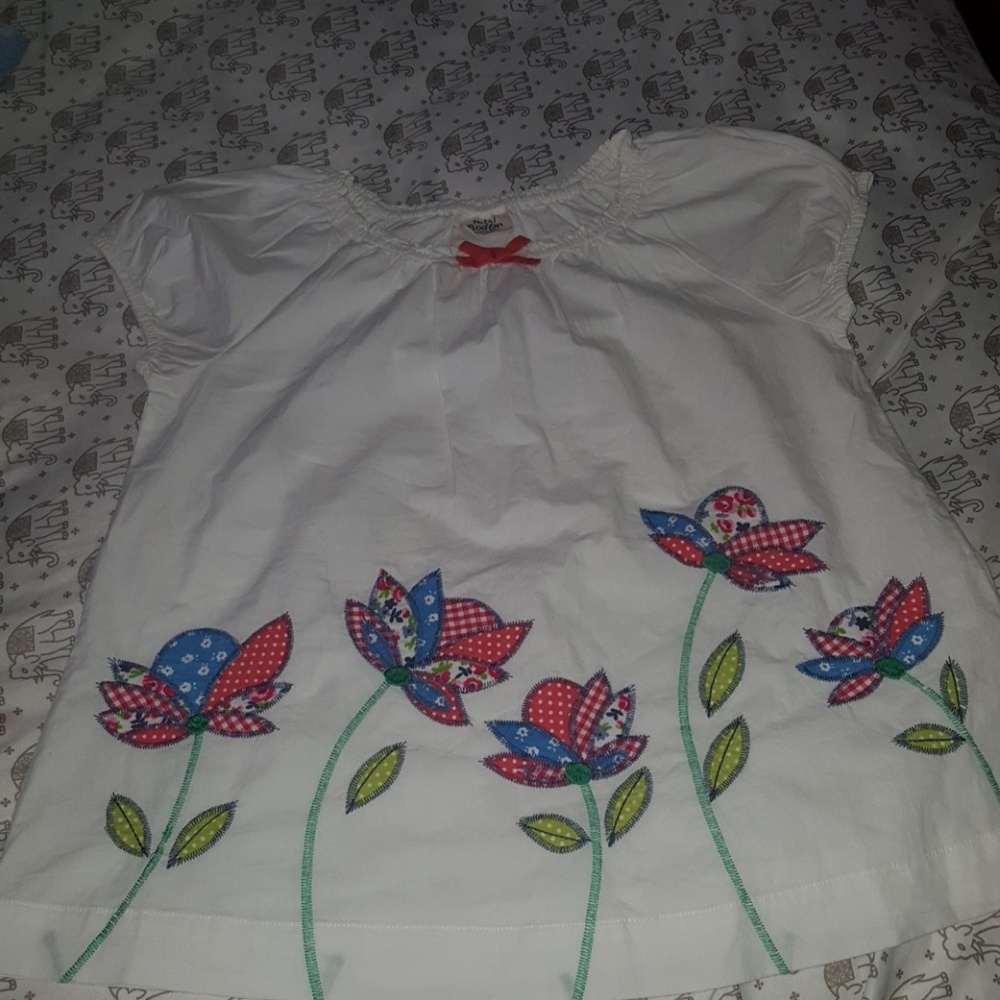 Mini Boden peasant blouse